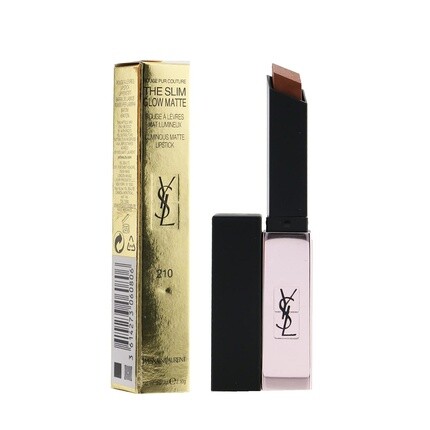 Lancome Rouge Pur Couture The Slim Glow Matte Lipstick 210 для женщин, Yves Saint Laurent — фото 2