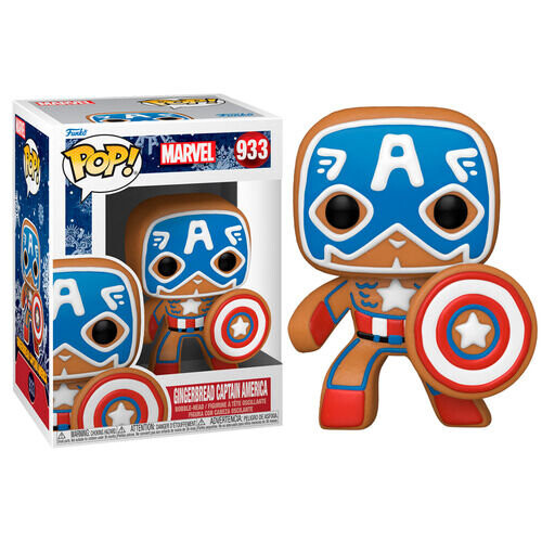 

Funko POP! Марвел, коллекционная фигурка, Пряничный Капитан Америка, 933 год.