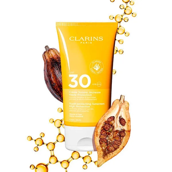 Антивозрастной солнцезащитный крем для тела SPF30 150 мл CLARINS — фото 2