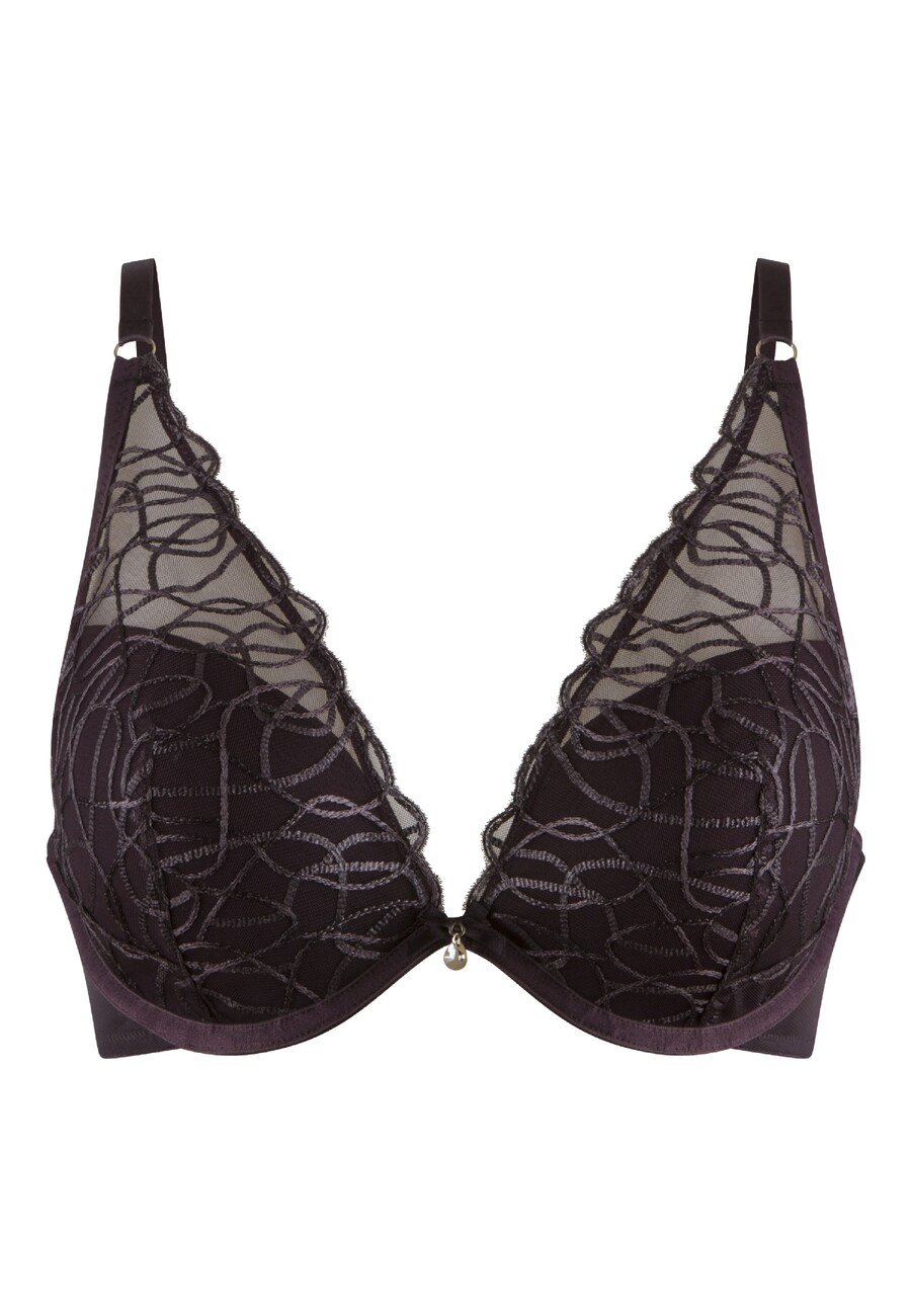 

Бюстгальтер на косточках LingaDore Triangle Bra, серый