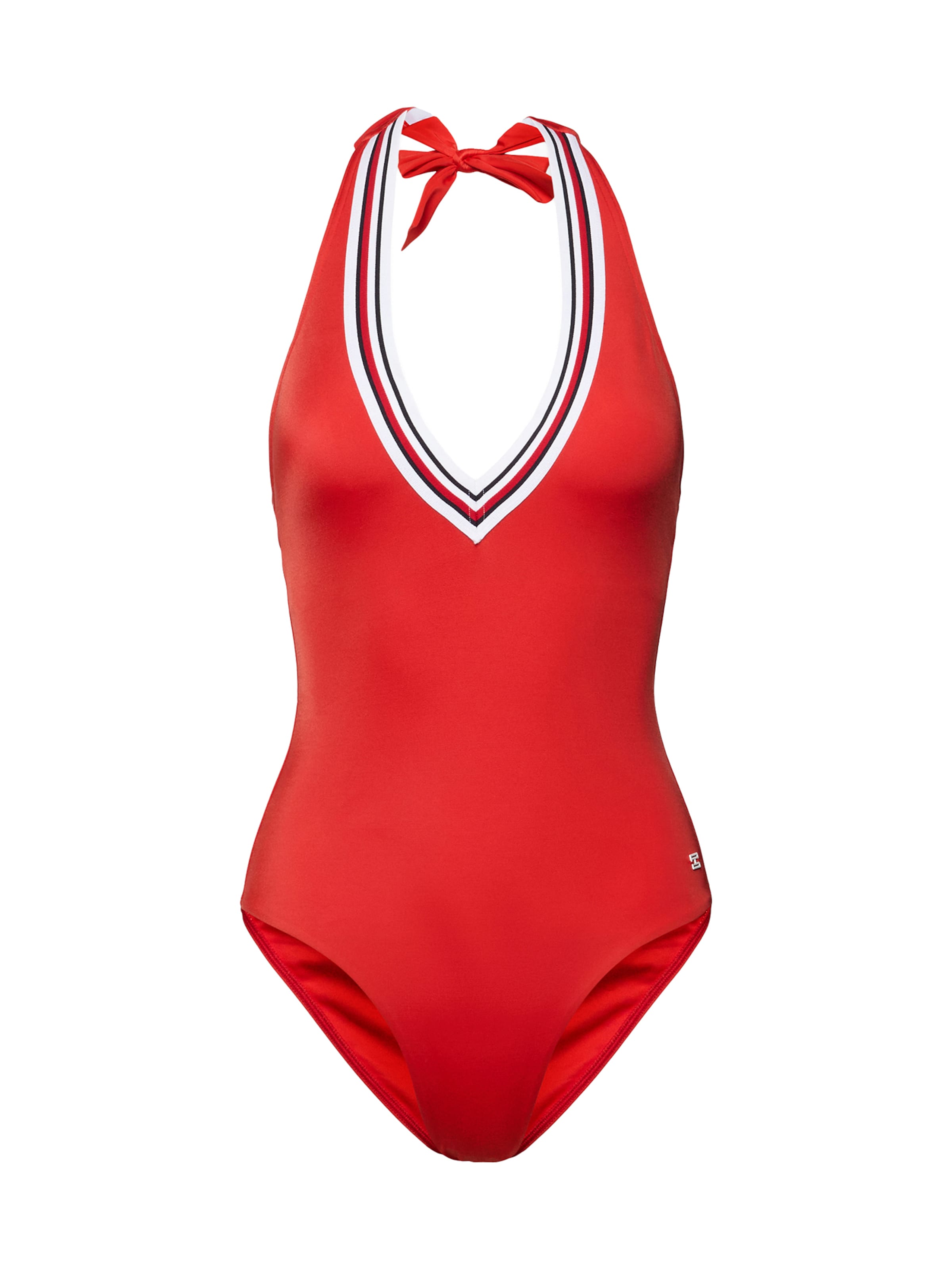 Tommy Hilfiger Underwear Купальник Triangle в красном цвете