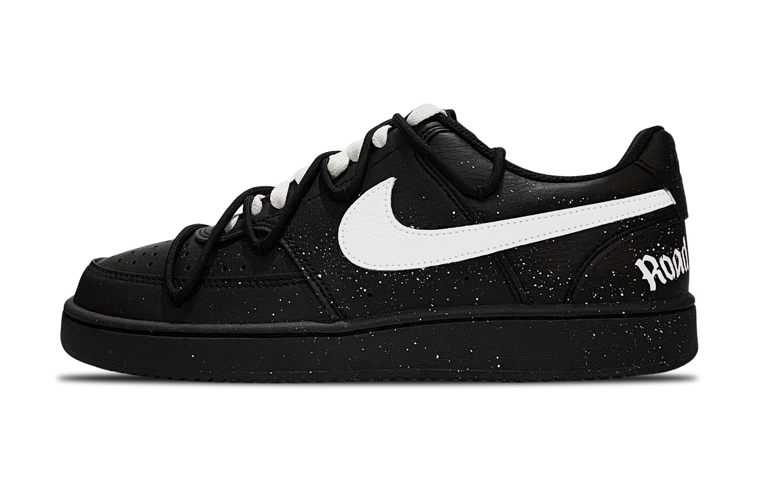 

Кроссовки для скейтбординга Court Vision Low Unisex Low-Top Black/White Nike