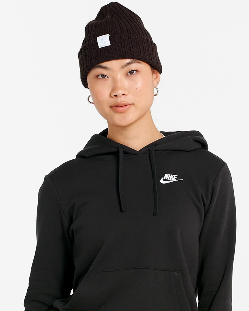 Худи Nike Sportswear Club Fleece, цвет Obsidian/White — фото 2