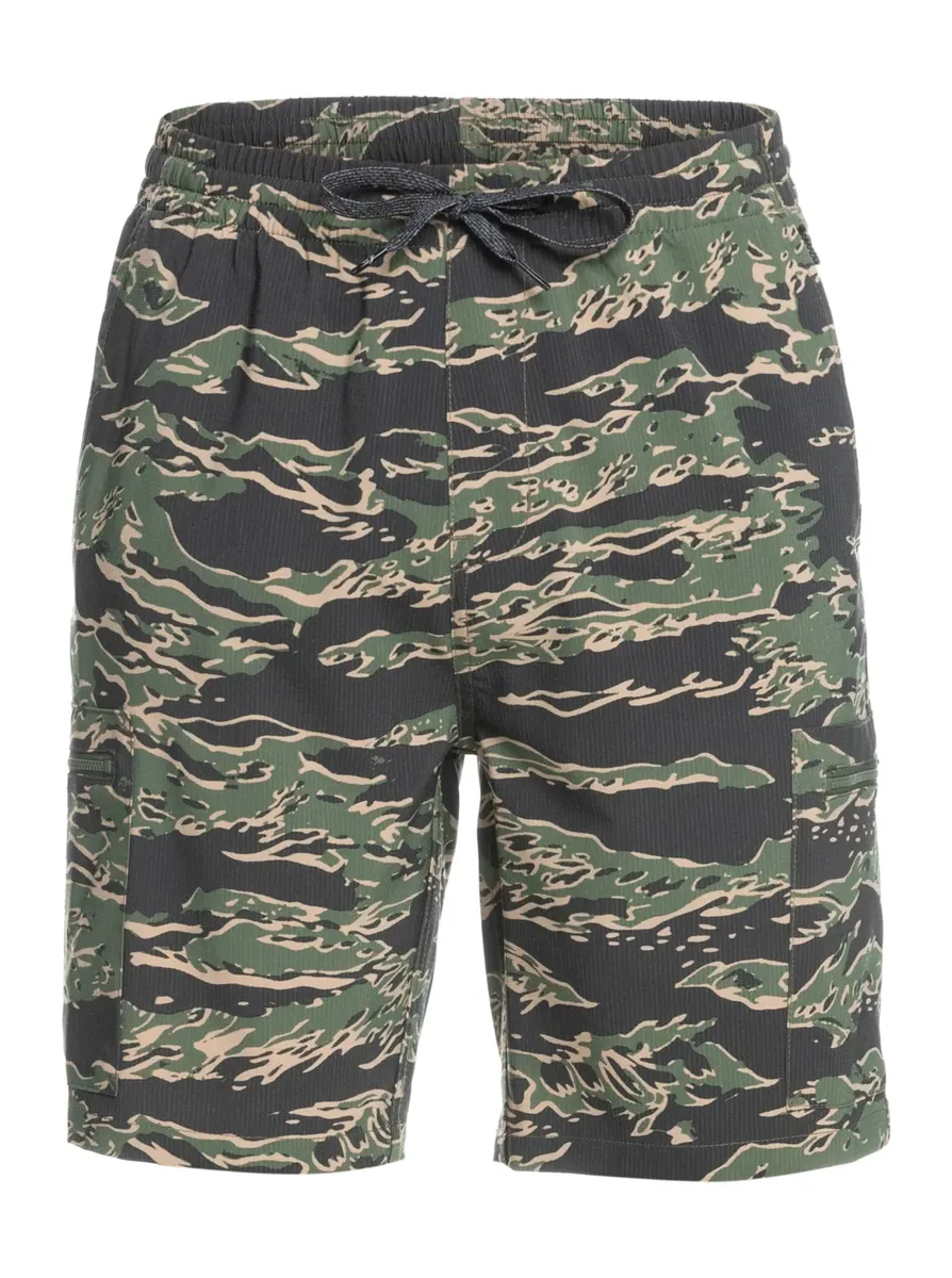 

Функциональные шорты Quiksilver "Elastic Cargo 19"", цвет Thyme