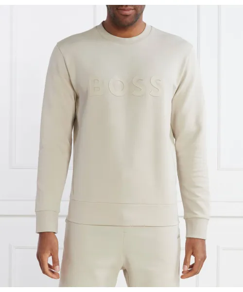 

Толстовка Salbo Regular fit Boss Green, бежевый