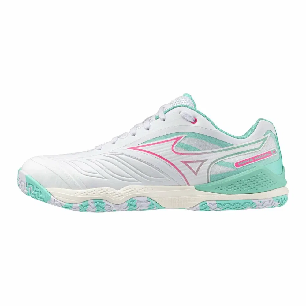 Кроссовки для настольного тенниса «Wave Medal 8» от Mizuno, White X Black — фото 2