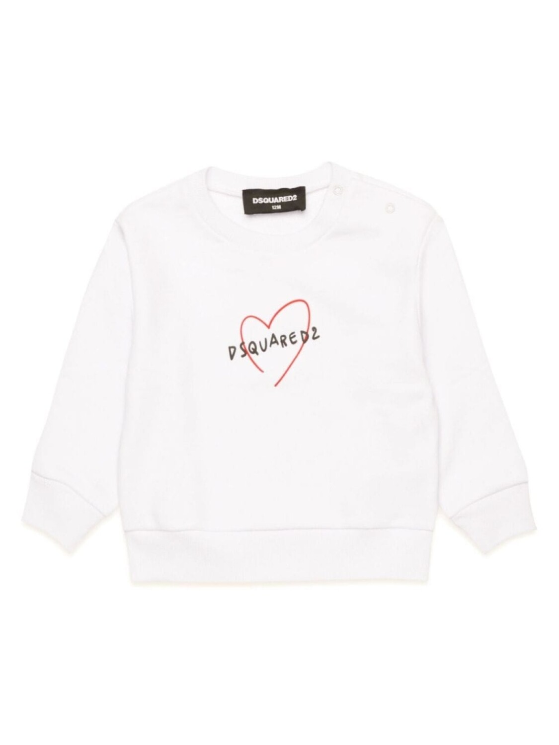 

DSQUARED2 KIDS толстовка с логотипом, белый