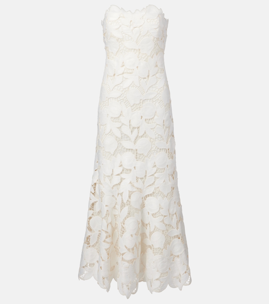 

Платье миди Valetta с вышивкой Simkhai, White Multi