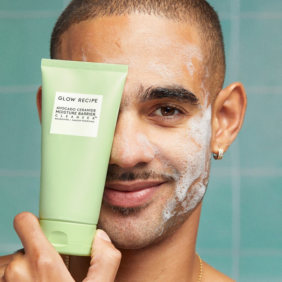 Крем для лица SPF GLOW RECIPE Очищающее средство с керамидами авокадо для защиты от влаги — фото 3