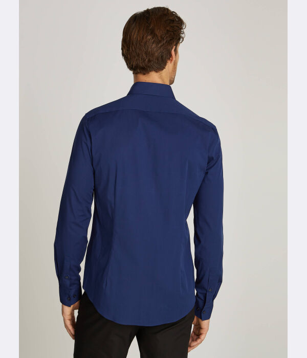 Рубашка Calvin Klein Slim Fit, синий — фото 2