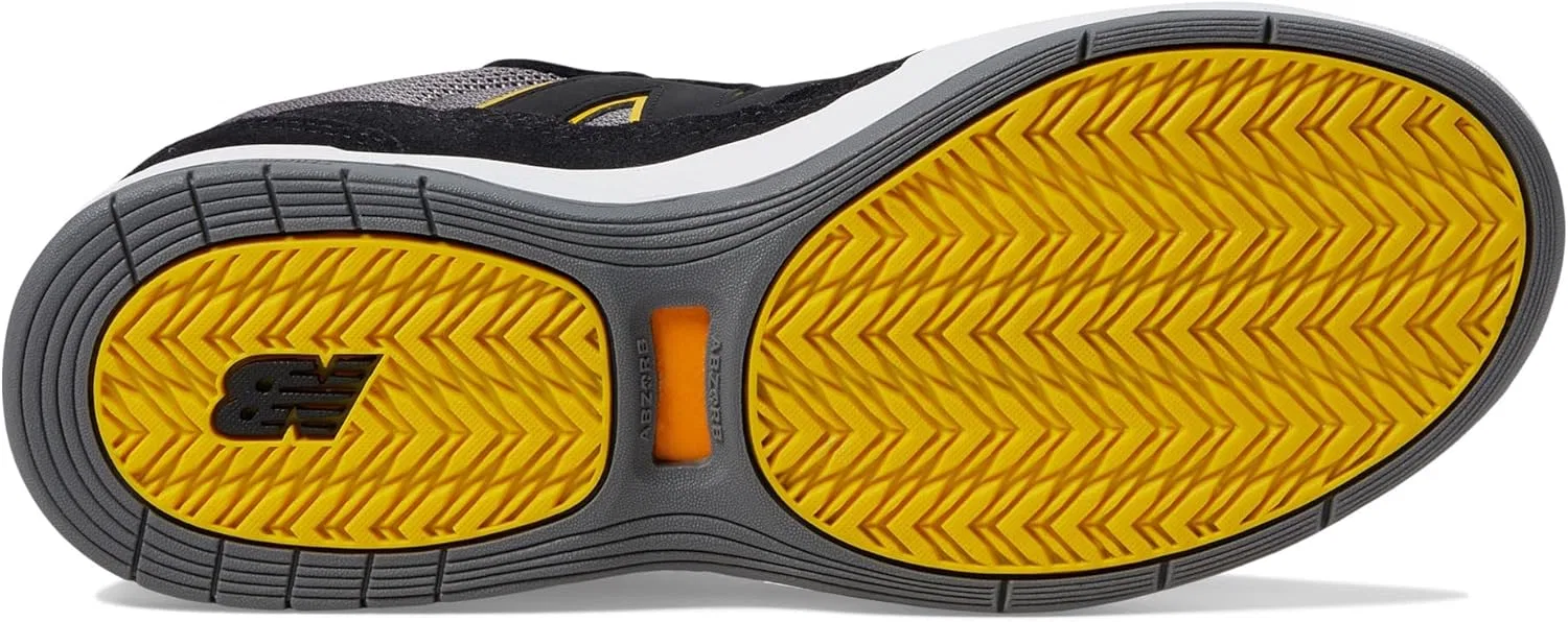 Кроссовки мужские New Balance 808 Tiago Lemos, цвет Black/Yellow — фото 3