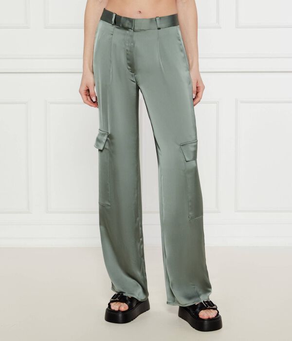 

Штаны ханира-1 Flare fit Hugo, зеленый