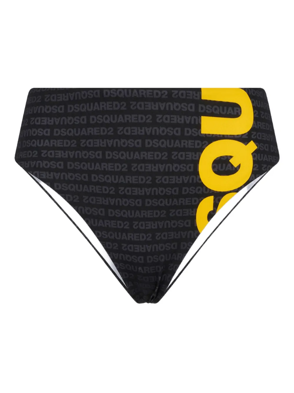 Плавки бикини с логотипом Dsquared2, черный