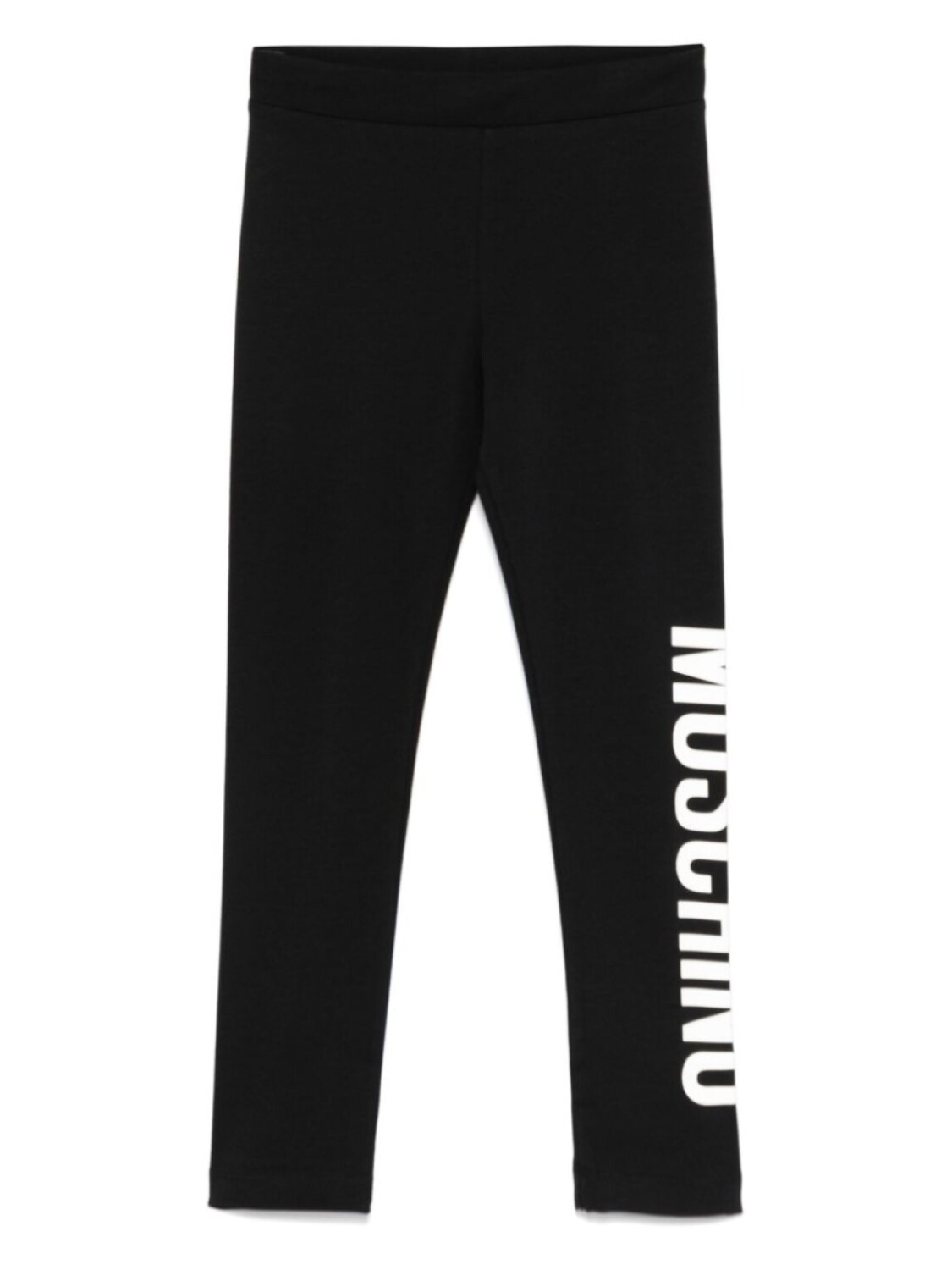 

Леггинсы Moschino Kids из легкого джерси, черный
