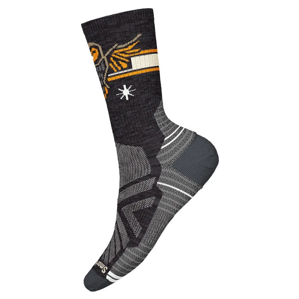 

Носки Smartwool Hike Light Cushion Hoo Who Crew, серый