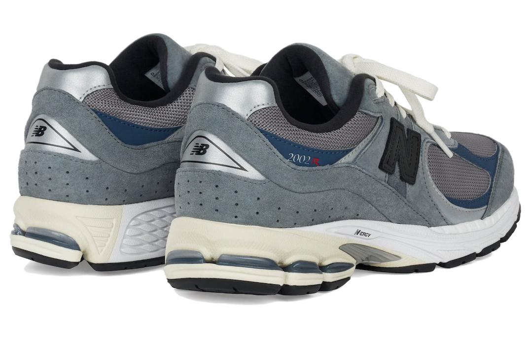 Кроссовки X JJJJound 2002R 'Storm Blue' New Balance, серо-синие черные — фото 4