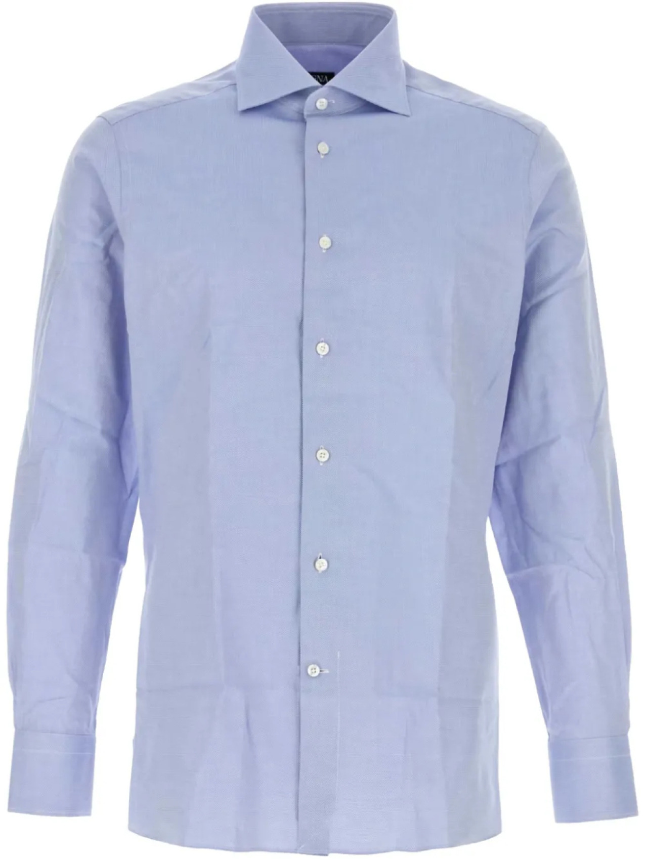 

Рубашка из хлопка Zegna, синий