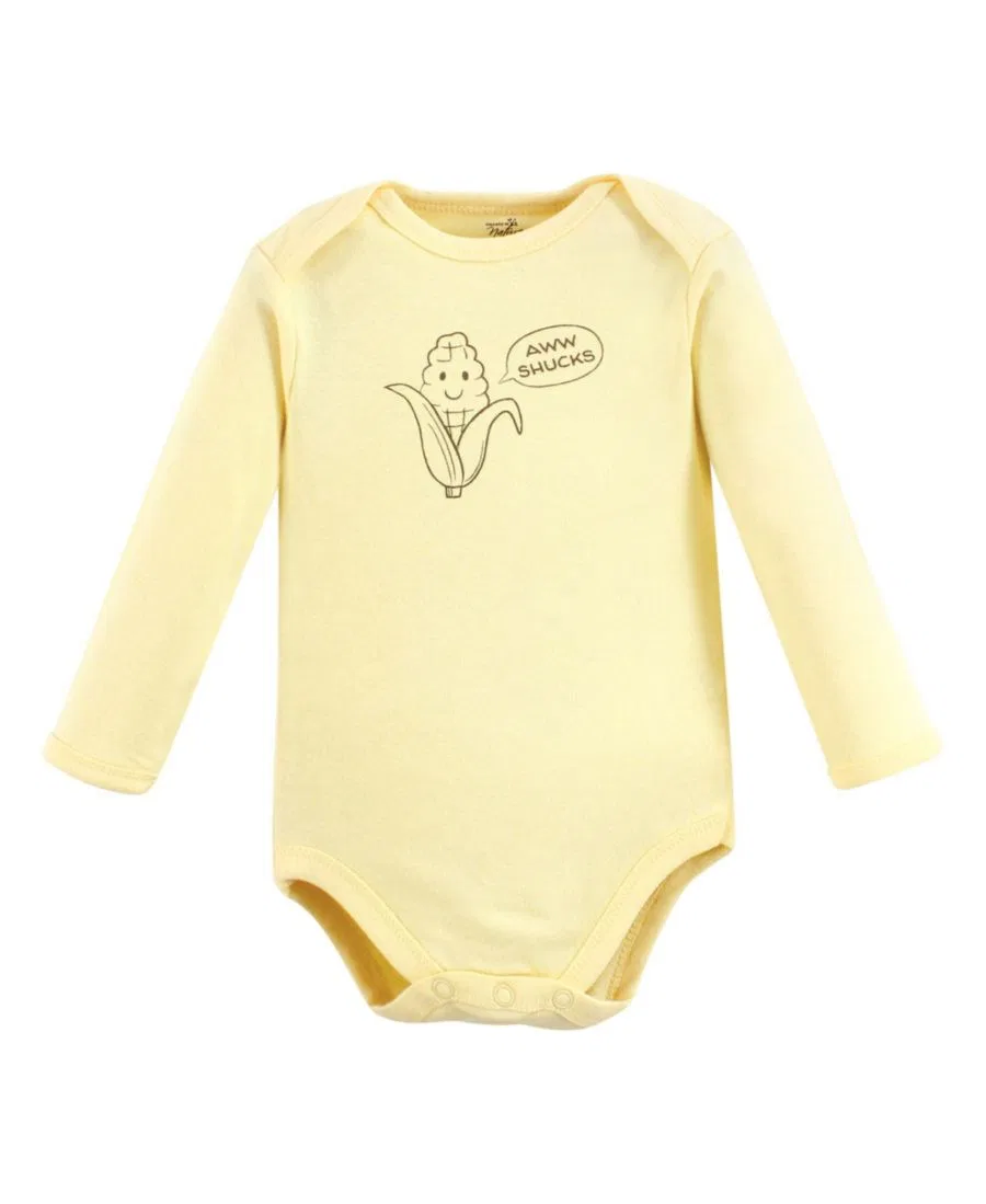 Мягкий хлопковый комбинезон для девочек Hudson Baby — фото 4