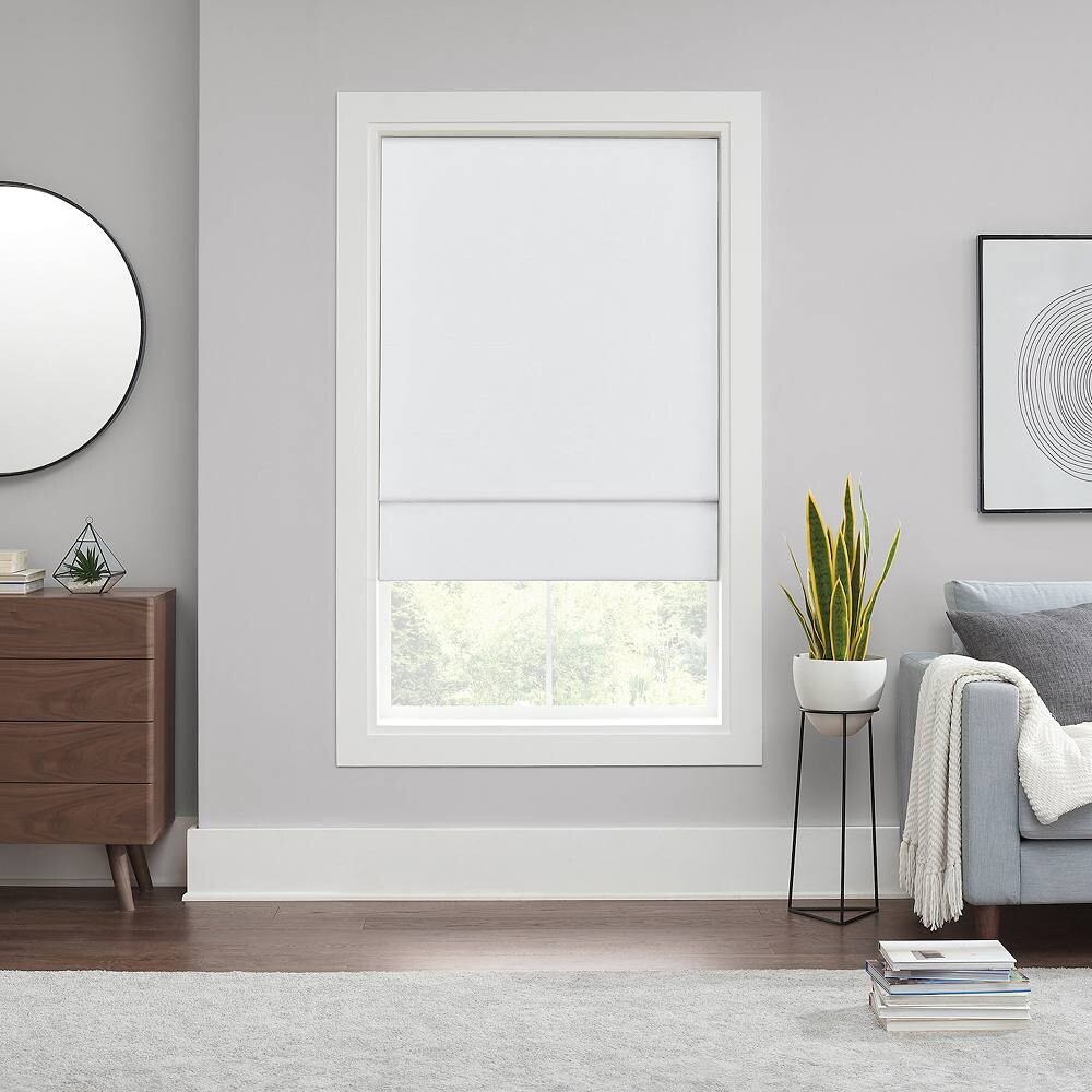 

Eclipse Kendall Cordless Blackout Roman Shade, белый