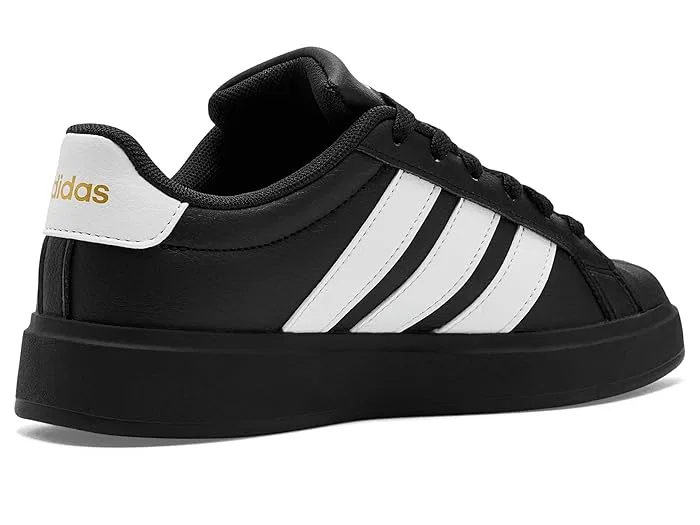 Кроссовки классические Street Talk Adidas Kids, Black/White/Gold Metallic — фото 4