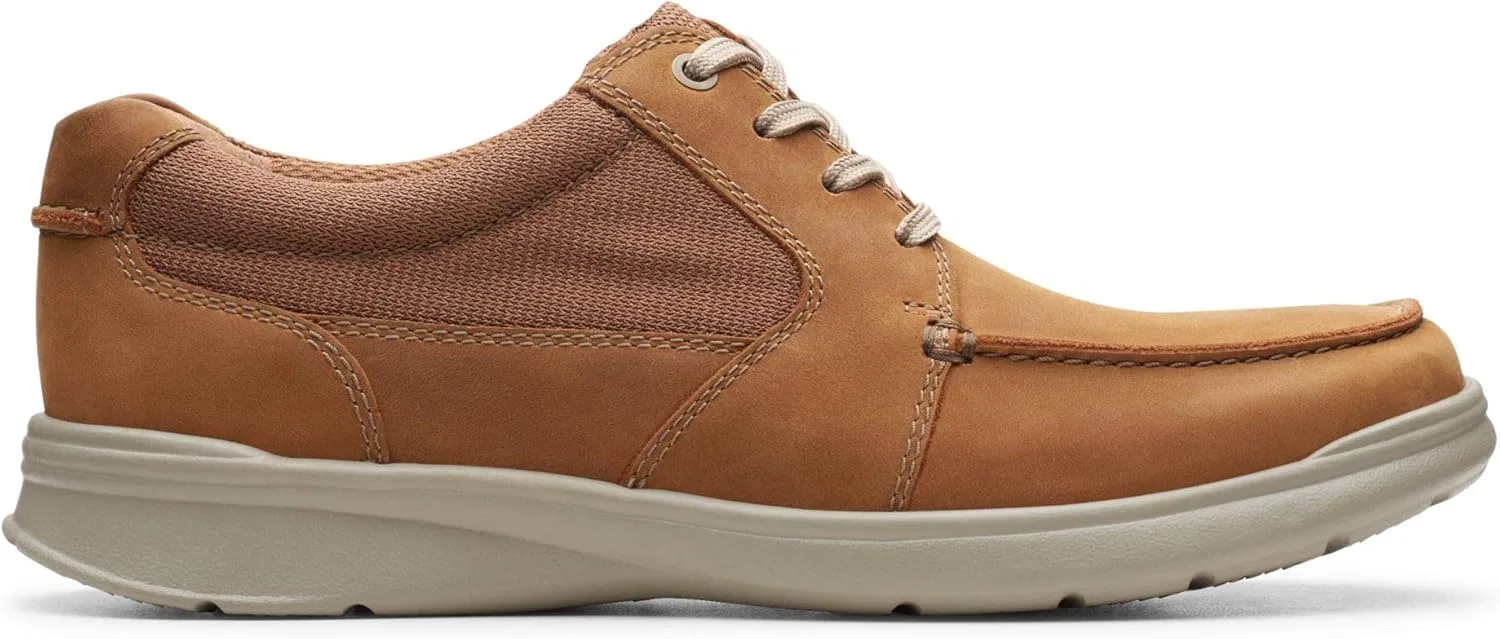 Мужские кроссовки Clarks Cotrell Lane, Braun Tan Combi Lea — фото 3