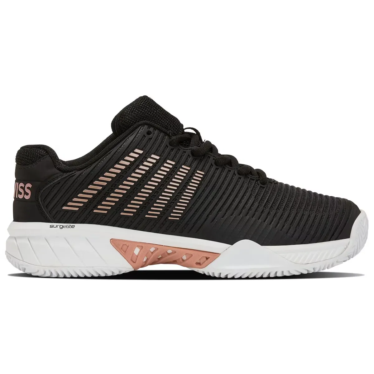 

K·Swiss Hypercourt Express 2 HB женские теннисные и падель-туфли K-Swiss, чёрный