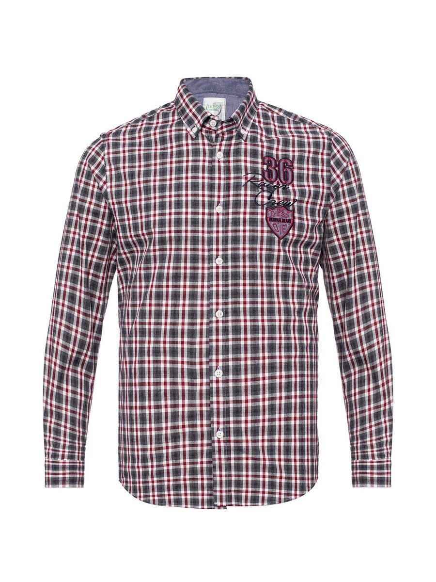 

Клетчатая рубашка By Diess Collection Regular fit Button Up Shirt, разноцветный