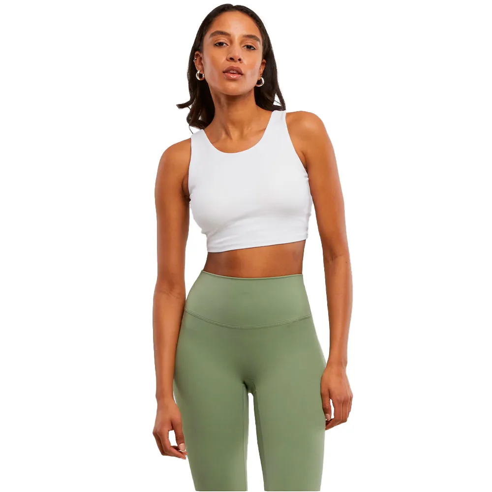 

Спортивный бюстгальтер Urban Classics Low Back sports bra, белый