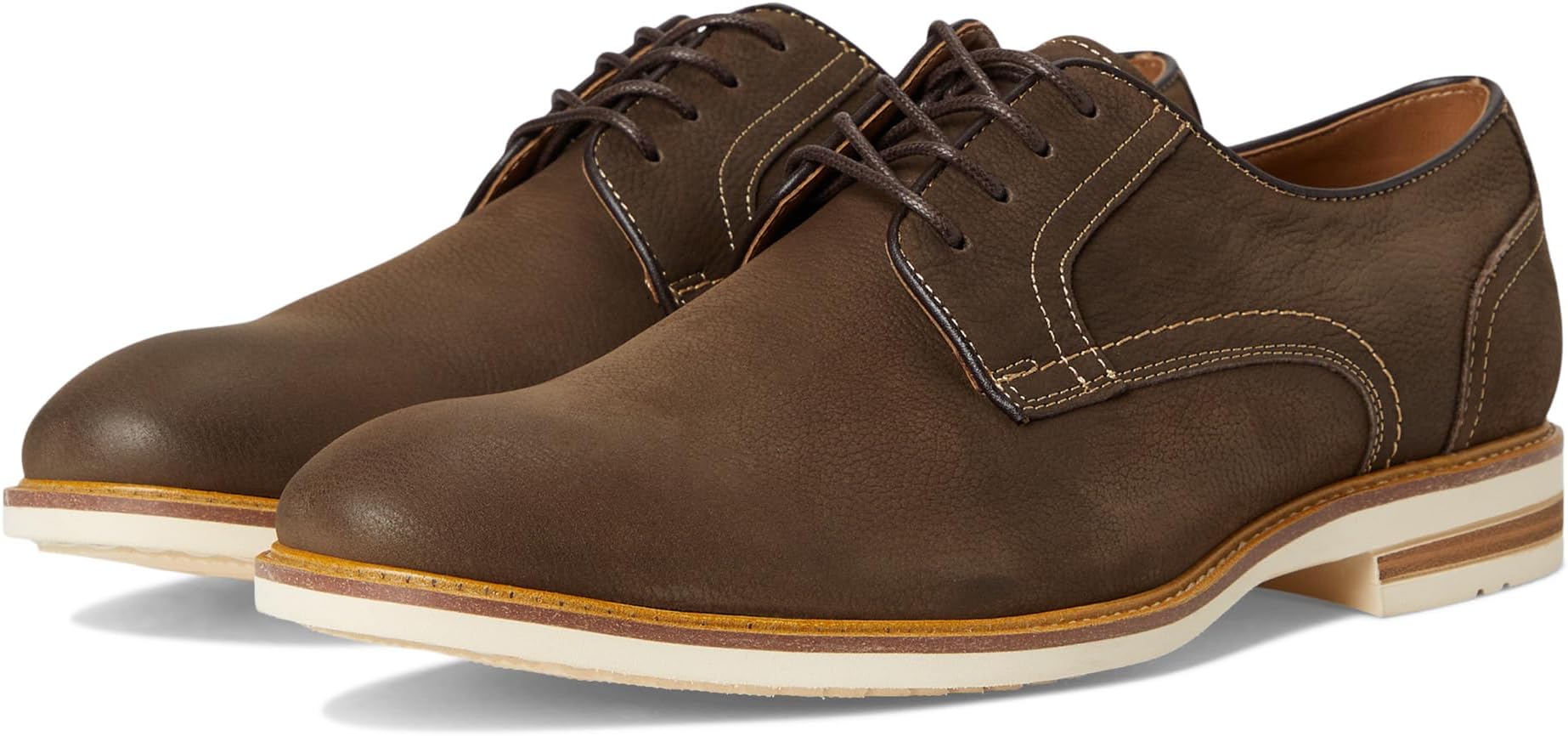 

Оксфорды Steve Madden Actton, цвет Brown Nubuck