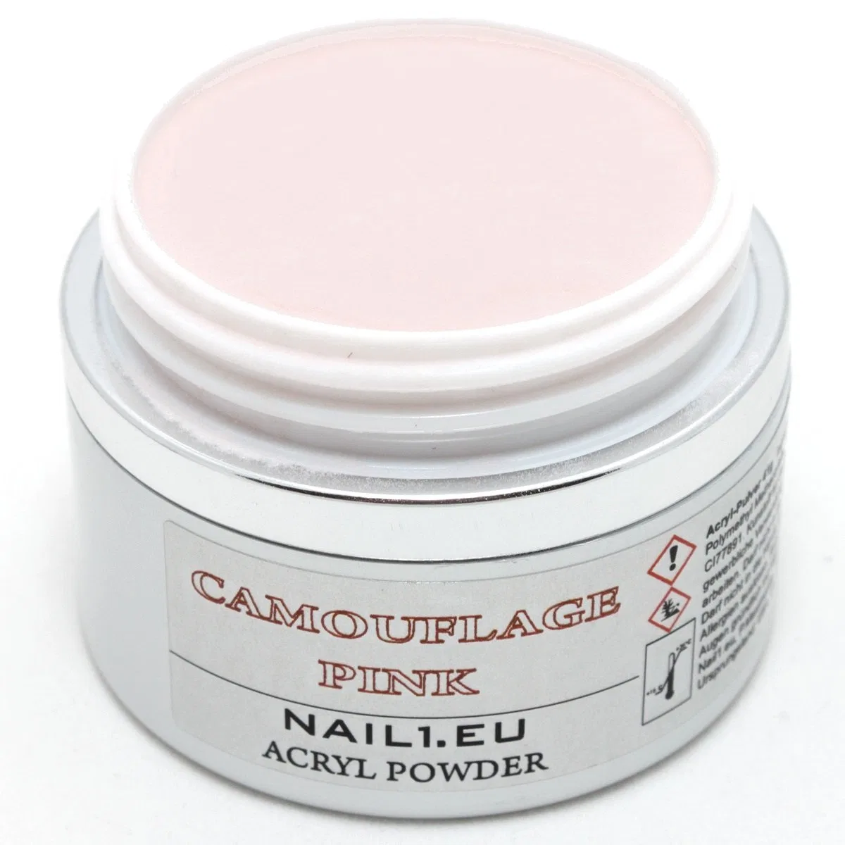 Акриловая пудра для макияжа ногтей «Camouflage Pink» 50 мл Nail1.Eu The Right Choice