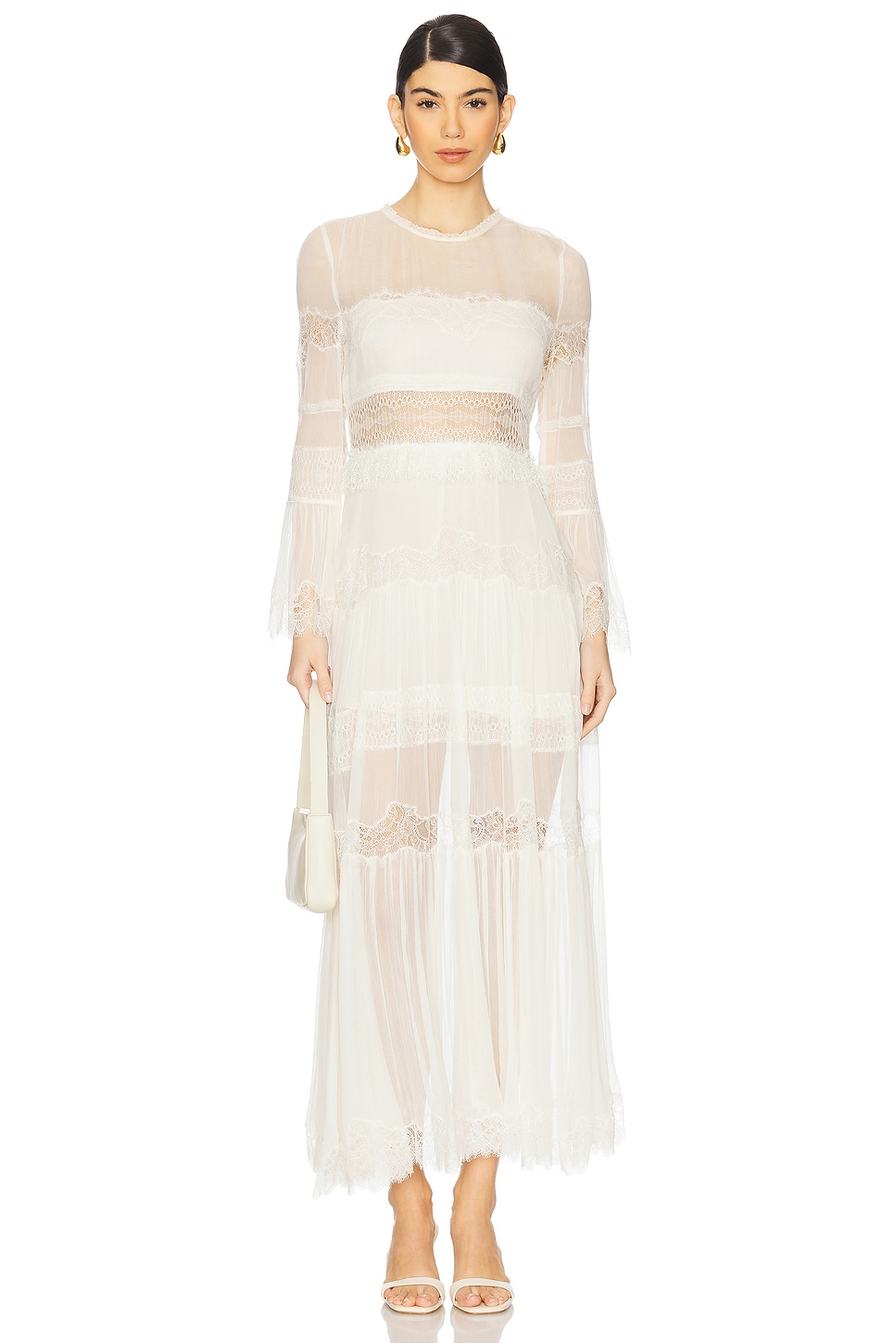 

Платье Rosney Loveshackfancy, ivory