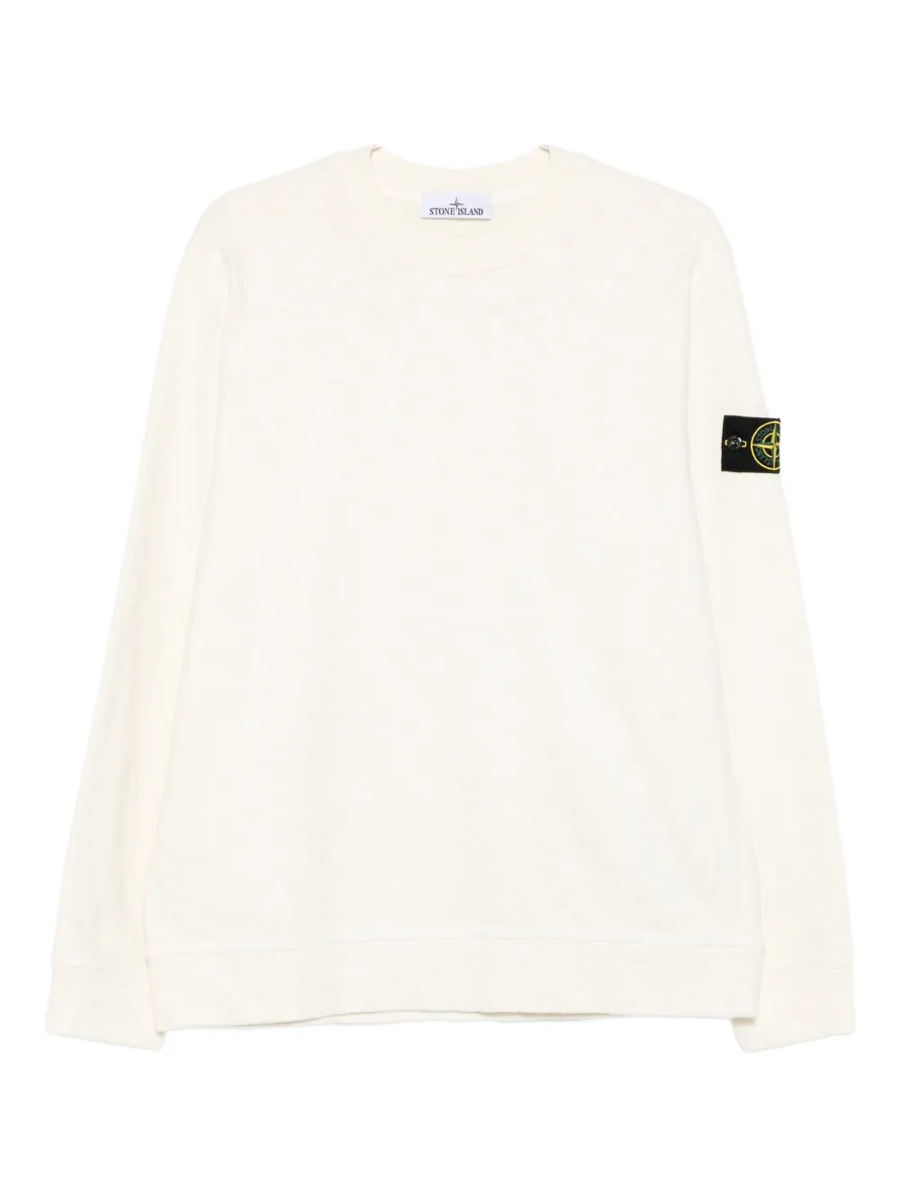 

6100053 хлопковый свитер с накладными карманами Stone Island, нейтральный