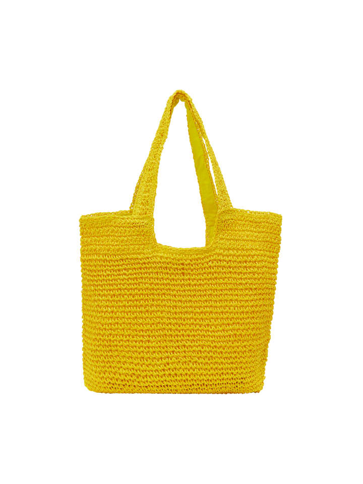 

Женская сумка-тоут желтого цвета IZIA