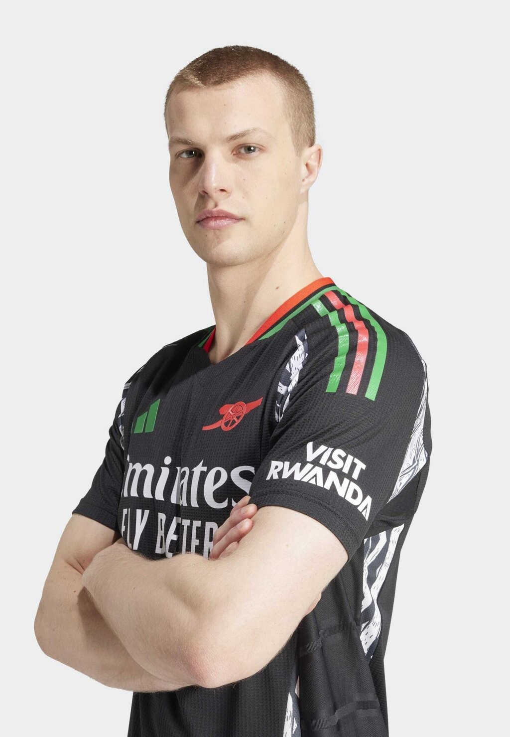 

Футболка ARSENAL FC AWAY AUTHENTIC adidas Performance, черный