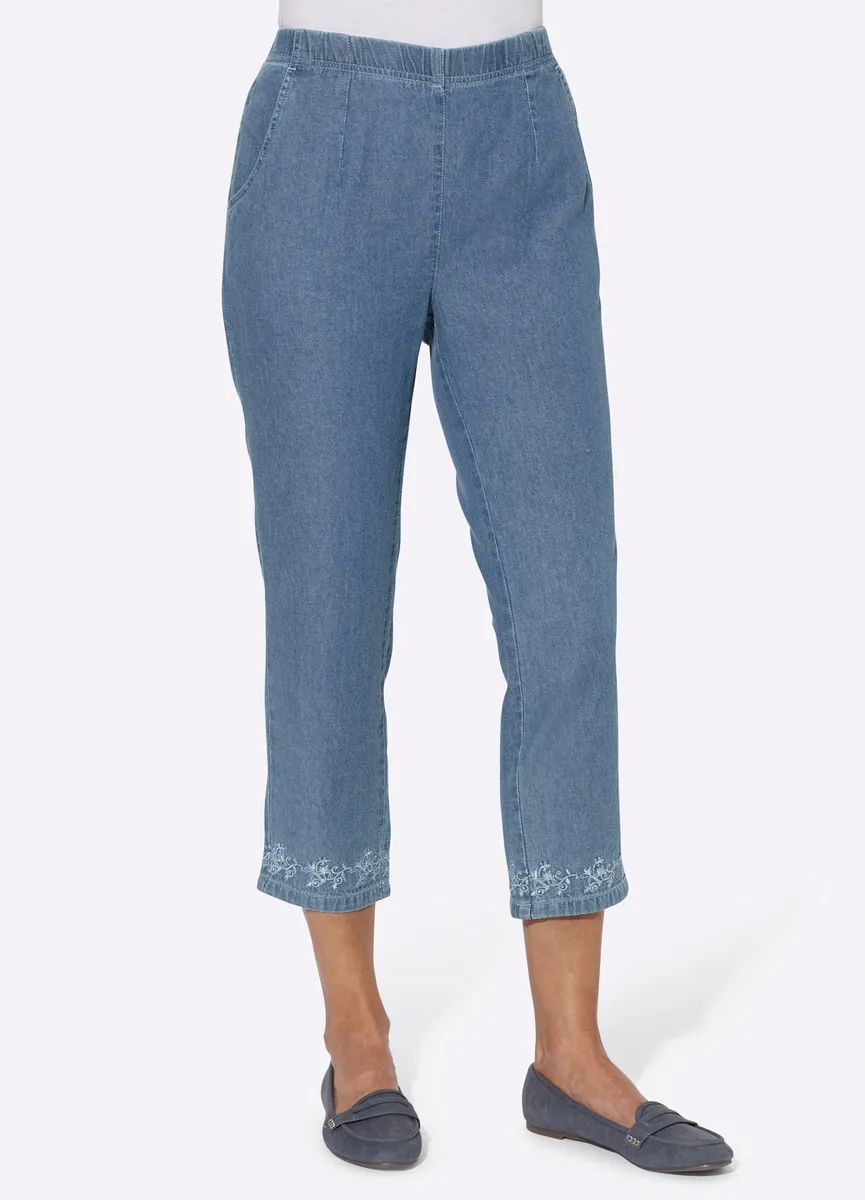 

Джинсы Classic Basics 7/8 (1 шт.), цвет Blue-Bleached