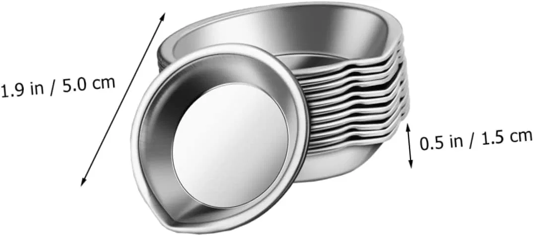 Палитра для смешивания красок 3 набора Stainless Steel, 24 ячейки, серебристый — фото 3