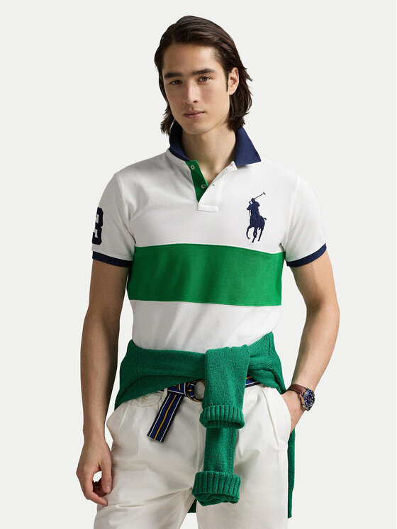 

Рубашка-Поло с завышенной талией 710969619001 Polo Ralph Lauren, белый