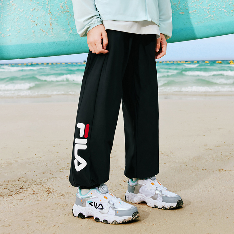 FILA KIDS Детские вязаные спортивные штаны Legend Blue для детей 3-7 лет — фото 3