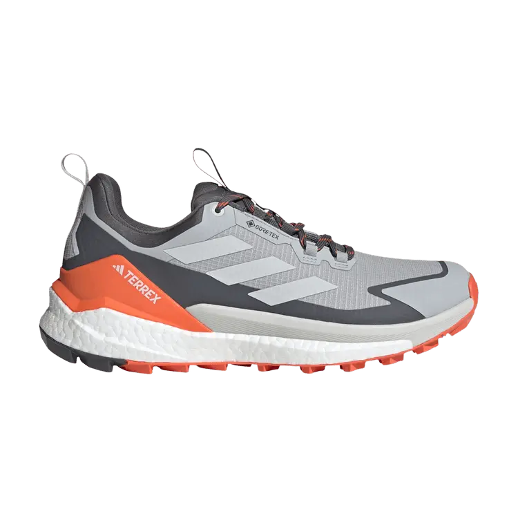 

Ботинки adidas Terrex Free Hiker 2.0 Low GORE-TEX 'Grey Orange', серый