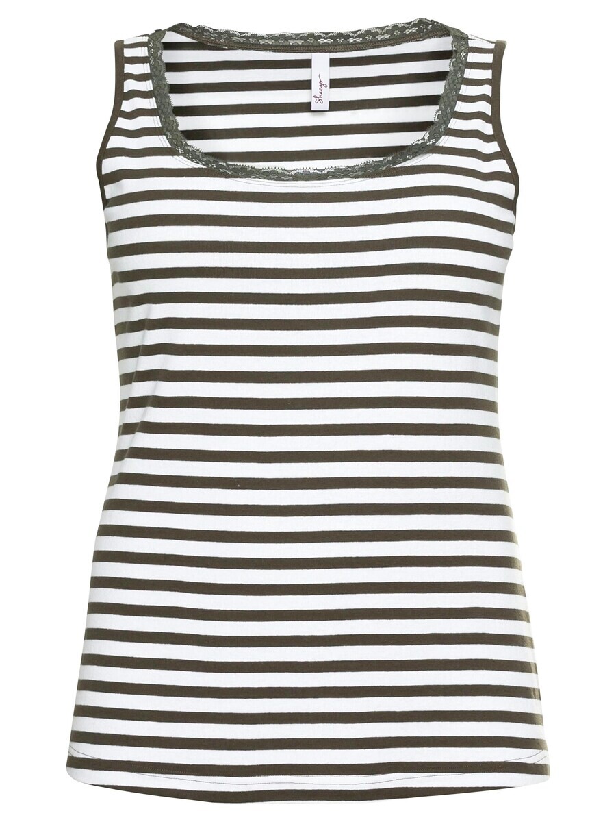 

Топ Sheego, цвет Olive/White