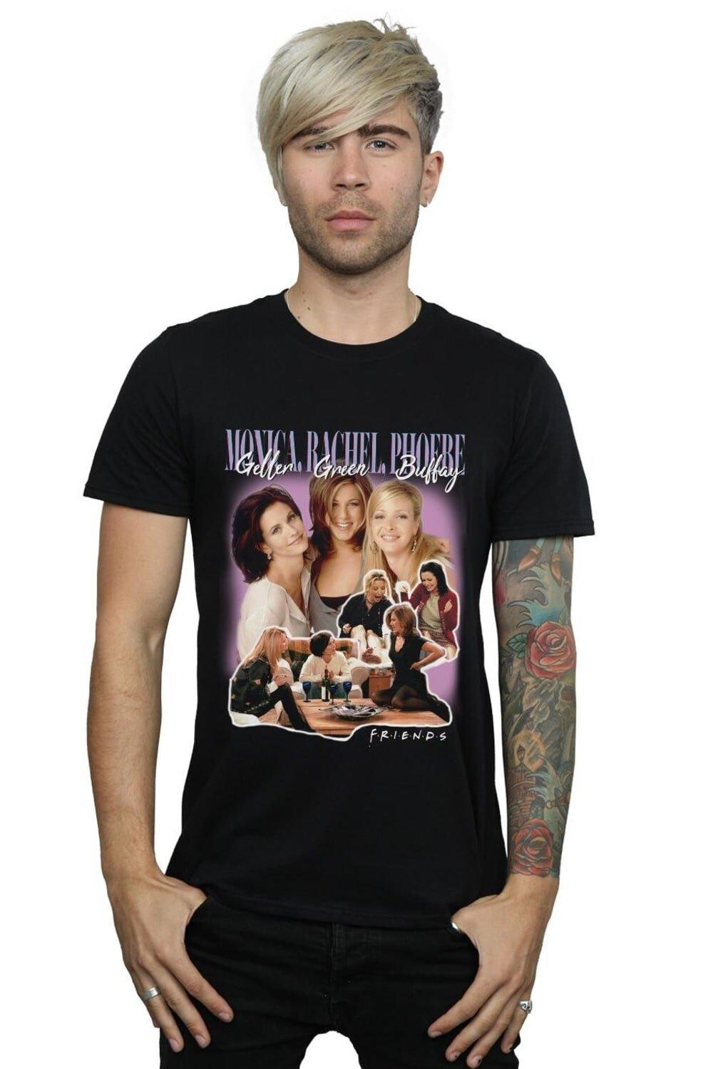 

Зеленая футболка Geller Buffay Friends, черный