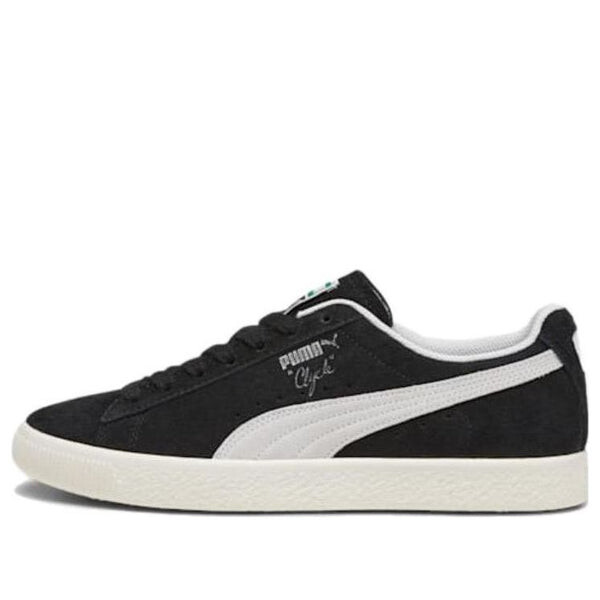 

Кроссовки clyde 'hairy suede - black' Puma, черный