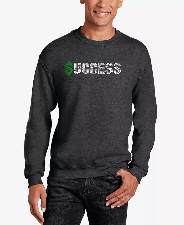 

Мужской свитшот с принтом "Success" на круглой горловине LA Pop Art, серый