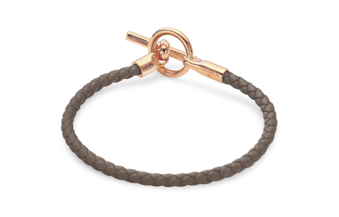 

HERMES Браслет Glenan H Unisex Brown