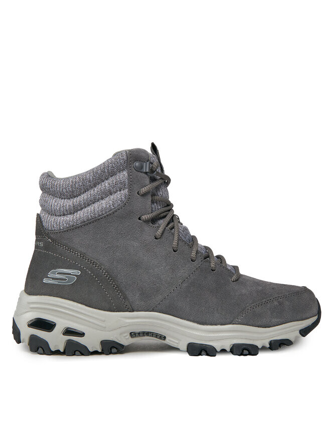 

Ботильоны на шнуровке Chill Flurry Skechers, серый