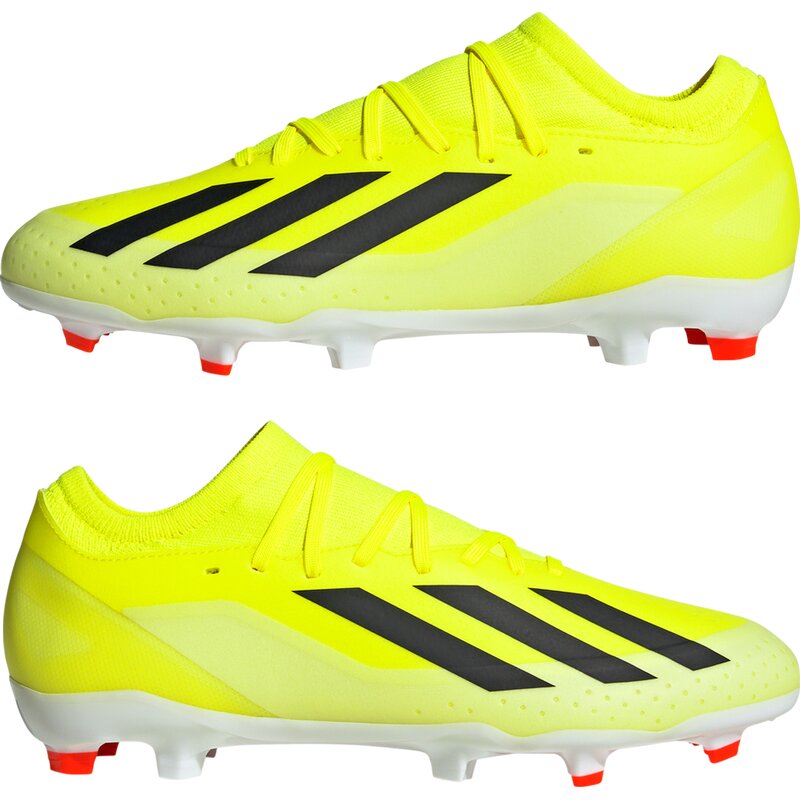 Футбольные бутсы для газона x crazyfast league fg Adidas, мультиколор — фото 4