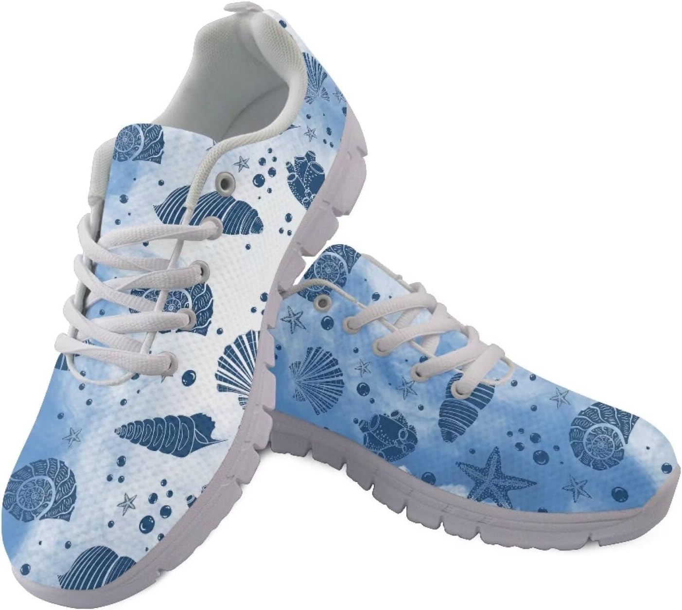 

Мужские кроссовки AmzPrint для походов, бега и ходьбы с принтом, Oceans