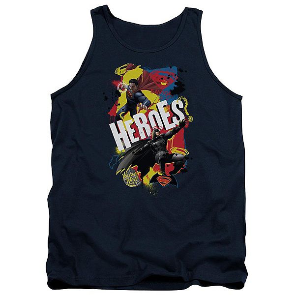 

Футболка-майка Batman v Superman с двумя супергероями для взрослых Licensed Character