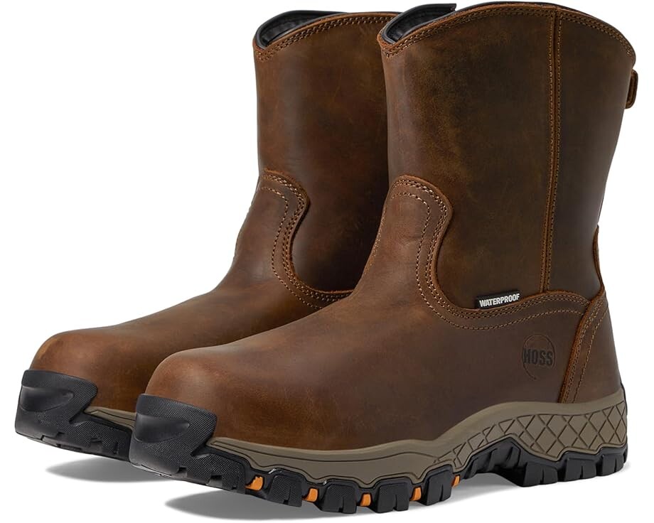 

Ботинки Hoss Recon 8" Side Zip Wellington, коричневый