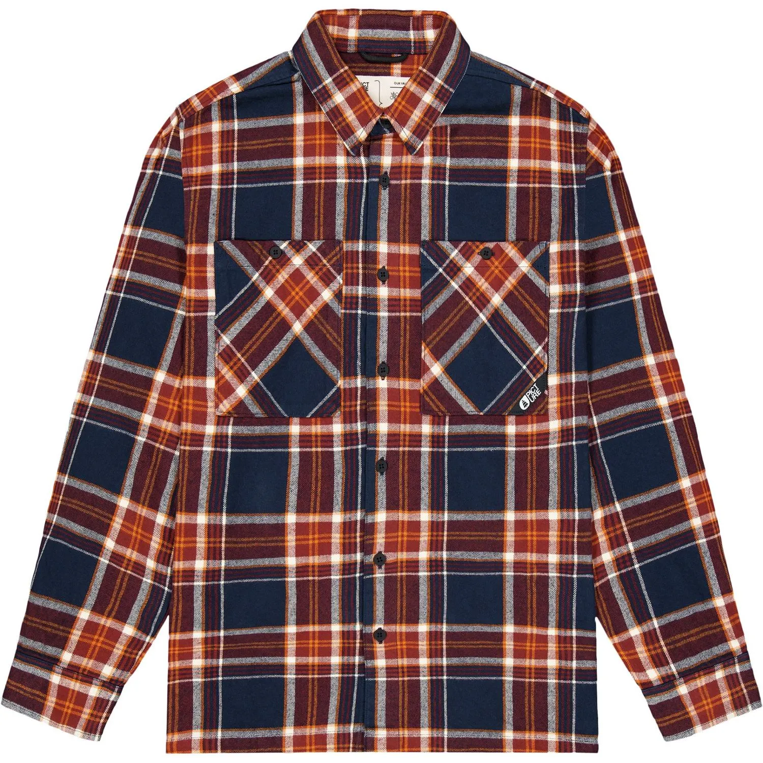 

Рубашка Relowa мужская Picture Organic Clothing, Plaid Sunset